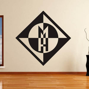 Machine Head MH Band Logo Wall Art Sticker | Apex Stickers