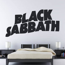 Load image into Gallery viewer, Black Sabbath Band Logo Wall Art Sticker | Apex Stickers
