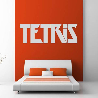 Tetris Game Logo Wall Art Sticker | Apex Stickers