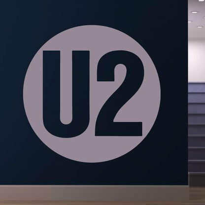 U2 Band Logo Wall Art Sticker | Apex Stickers