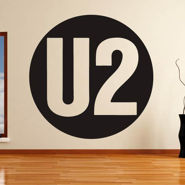 U2 Band Logo Wall Art Sticker | Apex Stickers