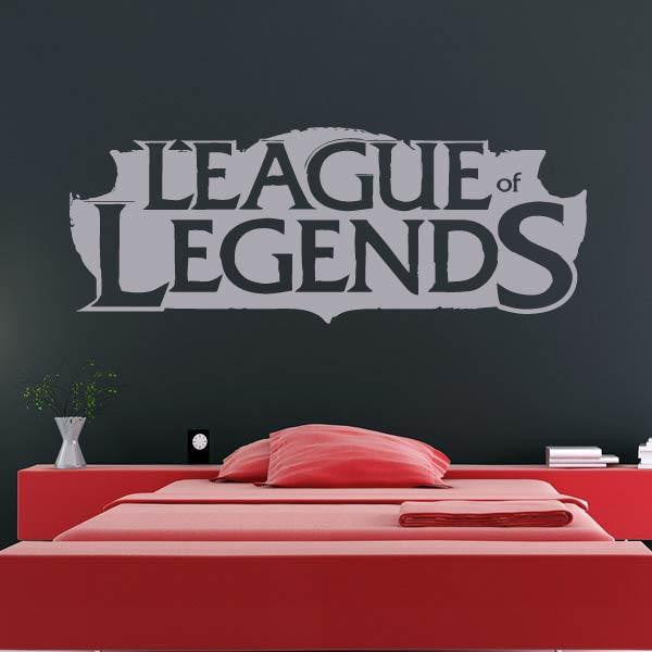 League of Legends LoL Old Logo Wall Art Sticker | Apex Stickers