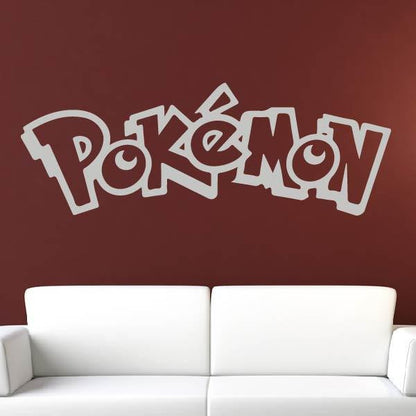 Pokémon Logo Wall Art Sticker | Apex Stickers