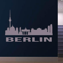 Load image into Gallery viewer, Berlin Germany Cityscape Skyline Wall Art Sticker | Apex Stickers
