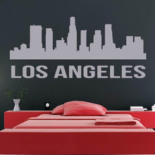 Load image into Gallery viewer, Los Angeles USA LA Cityscape Skyrise Wall Art Sticker | Apex Stickers
