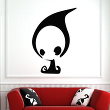 Load image into Gallery viewer, Cute Grim Reaper Head Wall Art Sticker | Apex Stickers
