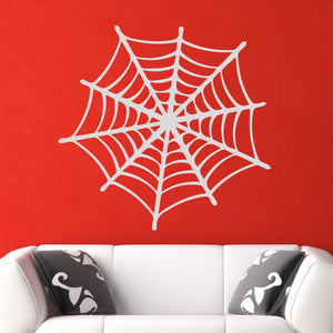 Spiders Web Halloween Spooky Wall Art Sticker | Apex Stickers