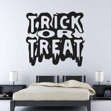 Load image into Gallery viewer, Trick or Treat Halloween Party Wall Art Sticker | Apex Stickers
