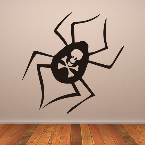 Deadly Spider Wall Art Sticker | Apex Stickers