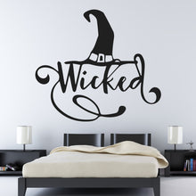 Load image into Gallery viewer, Wicked Witches Hat Halloween Wall Art Sticker | Apex Stickers
