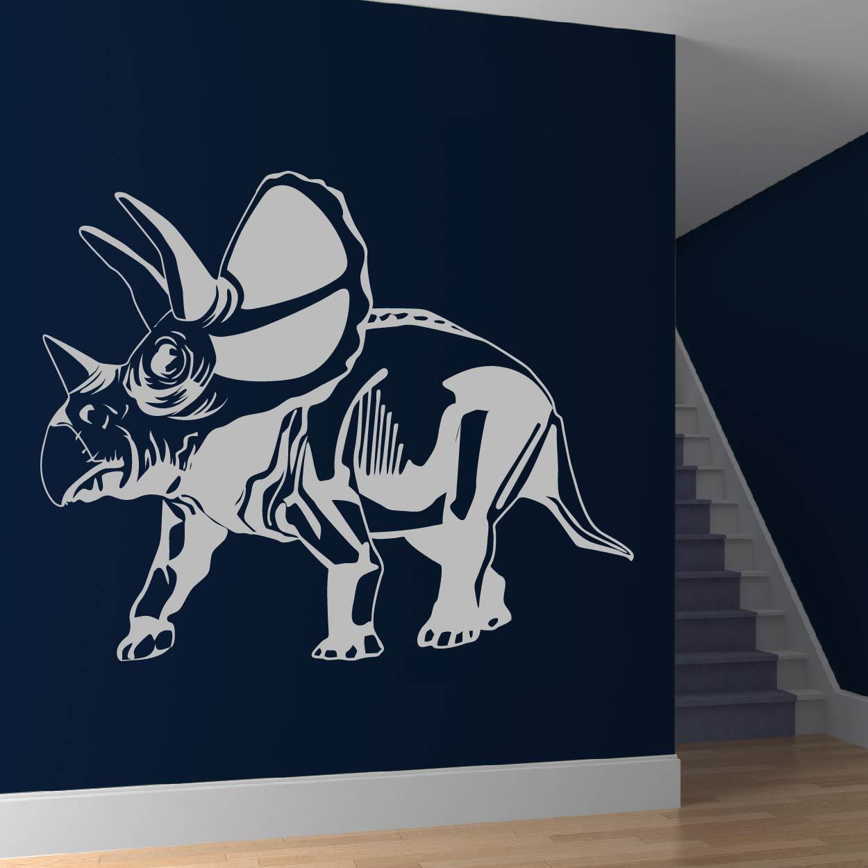 Torosaurus Dinosaur Wall Sticker | Apex Stickers