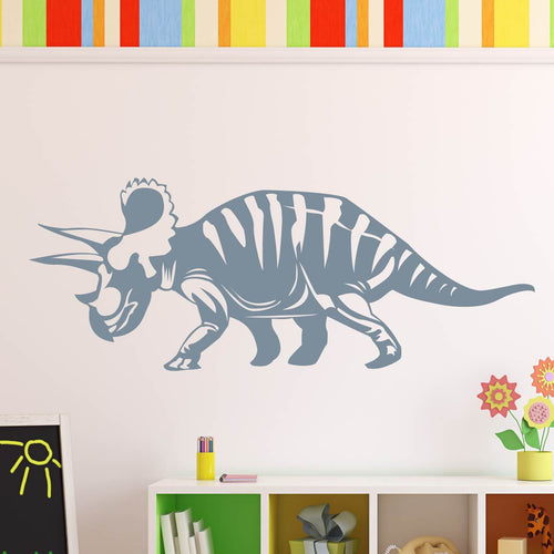 Triceratops Dinosaur Wall Sticker | Apex Stickers