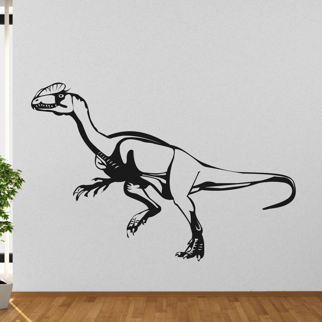 Velociraptor Dinosaur Wall Sticker | Apex Stickers