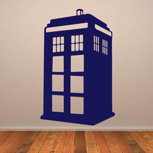 Load image into Gallery viewer, Doctor Who Tardis Police Box Wall Art Sticker | Apex Stickers
