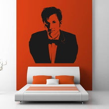Load image into Gallery viewer, David Tennant Doctor Who Portrait Wall Art Sticker | Apex Stickers
