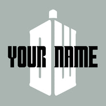 Load image into Gallery viewer, Personalised Name Doctor Who Logo Wall Art Sticker | Apex Stickers
