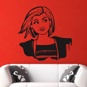 Jodie Whittaker Doctor Who Portrait Wall Art Sticker | Apex Stickers