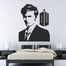 Load image into Gallery viewer, David Tennant Doctor Who Logo Wall Art Sticker | Apex Stickers
