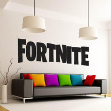 Load image into Gallery viewer, Fortnite Logo Text Wall Art Sticker | Apex Stickers
