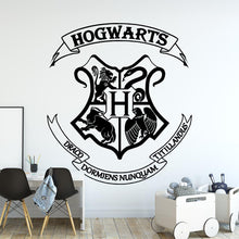Load image into Gallery viewer, Harry Potter Hogwarts Crest Wall Sticker | Apex Stickers
