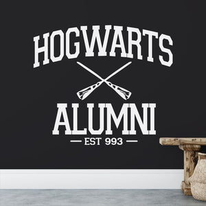 Harry Potter Hogwarts Alumni Wall Sticker | Apex Stickers