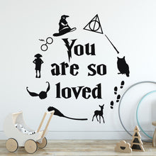 Load image into Gallery viewer, Harry Potter You are so Loved Wall Sticker | Apex Stickers
