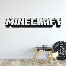 Load image into Gallery viewer, Minecraft Logo Wall Sticker | Apex Stickers
