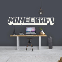 Load image into Gallery viewer, Minecraft Logo Wall Sticker | Apex Stickers
