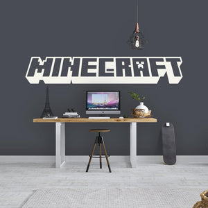 Minecraft Logo Wall Sticker | Apex Stickers