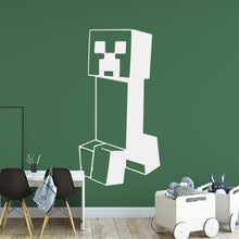 Load image into Gallery viewer, Minecraft Creeper Wall Sticker | Apex Stickers
