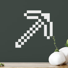 Load image into Gallery viewer, Minecraft Pickaxe Wall Sticker | Apex Stickers
