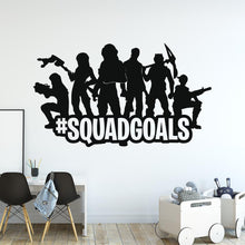 Load image into Gallery viewer, Fortnite Squad Goals Wall Sticker | Apex Stickers
