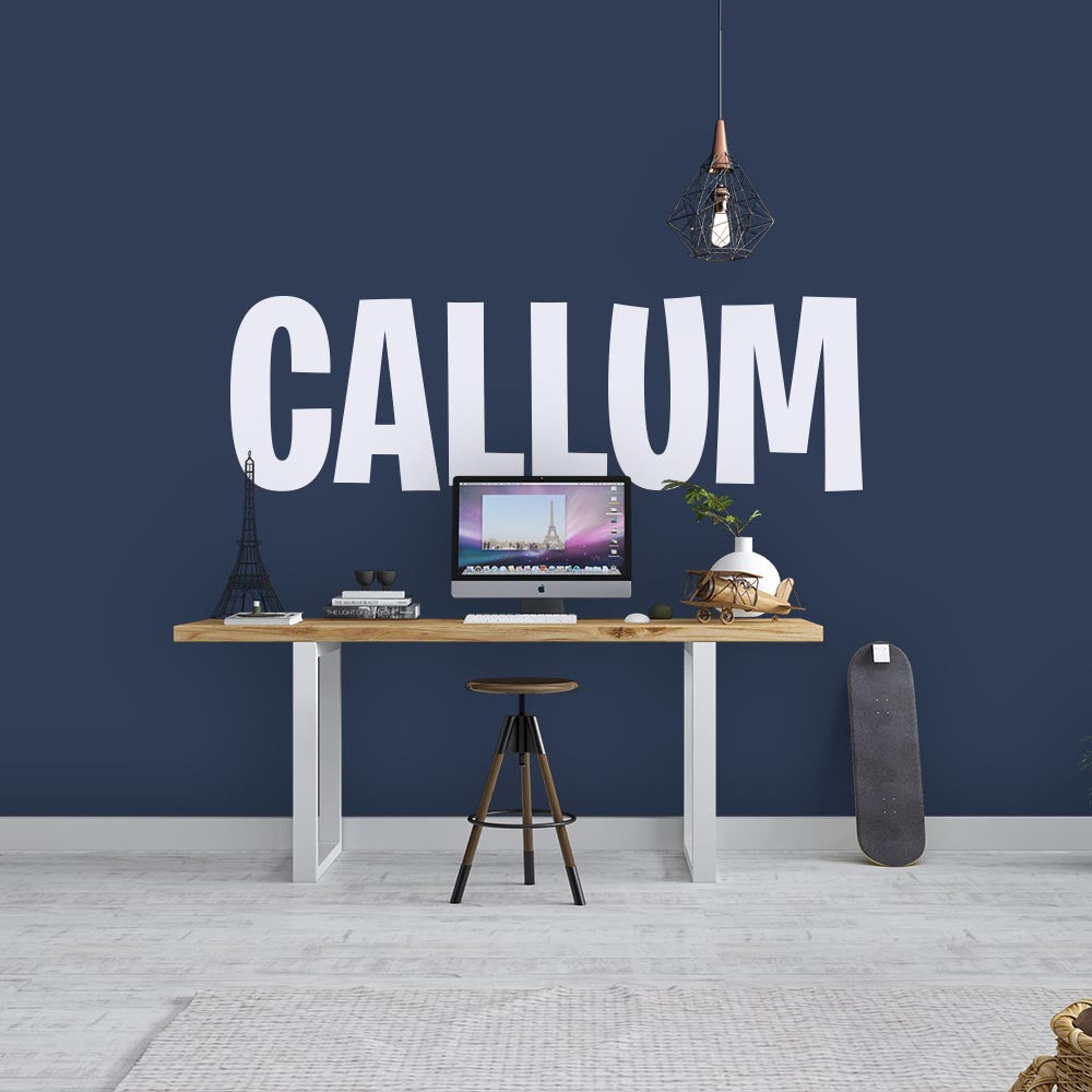 Fortnite Personalised Name Wall Sticker | Apex Stickers