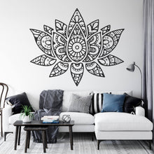 Load image into Gallery viewer, Mandala Lotus Flower Wall Sticker | Apex Stickers
