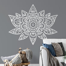 Load image into Gallery viewer, Mandala Lotus Flower Wall Sticker | Apex Stickers
