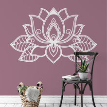 Load image into Gallery viewer, Mandala Simple Lotus Flower Wall Sticker | Apex Stickers
