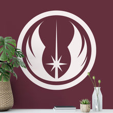 Load image into Gallery viewer, Star Wars Jedi Logo Wall Sticker | Apex Stickers
