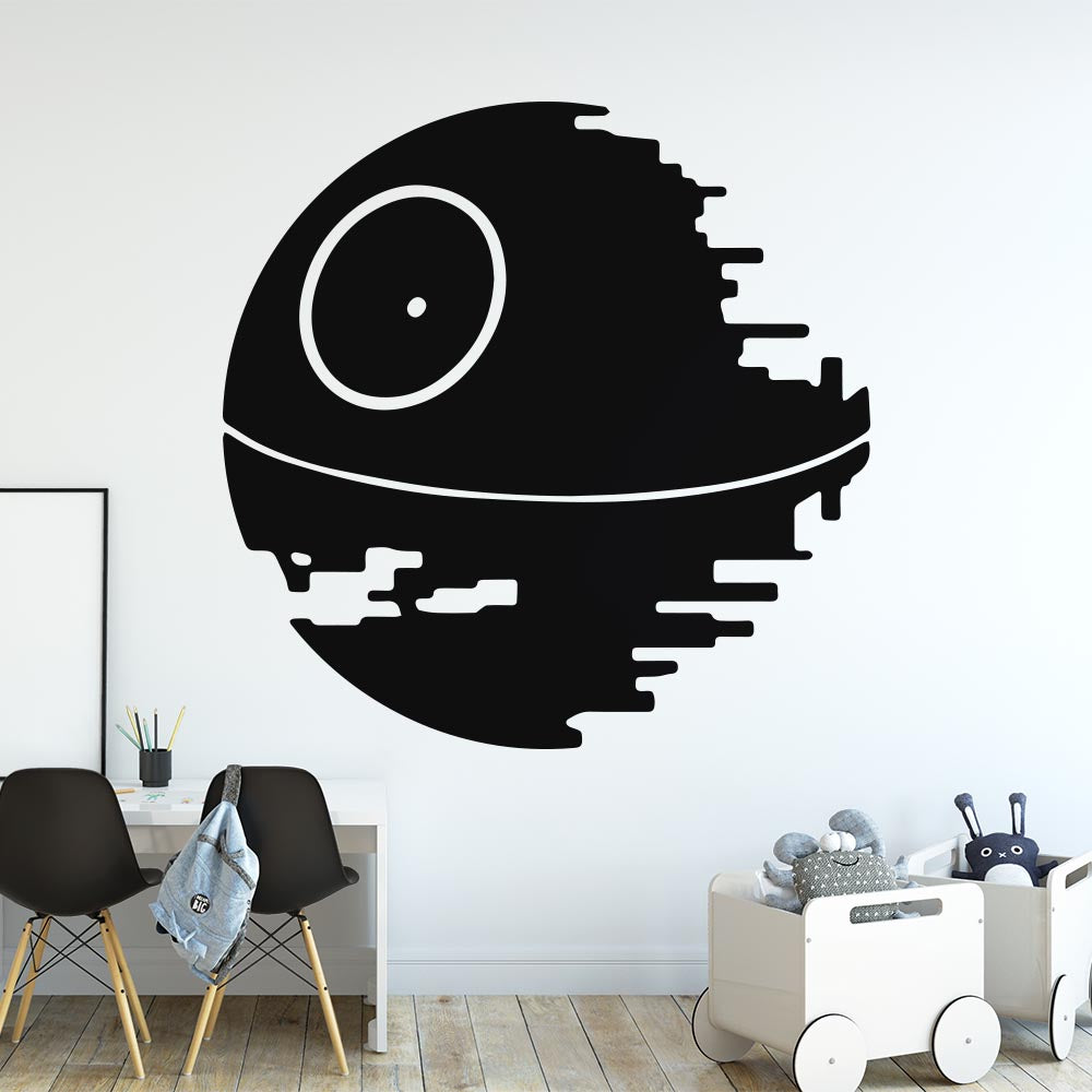 Star Wars Death Star Wall Sticker | Apex Stickers