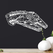 Load image into Gallery viewer, Star Wars Millennium Falcon Wall Sticker | Apex Stickers
