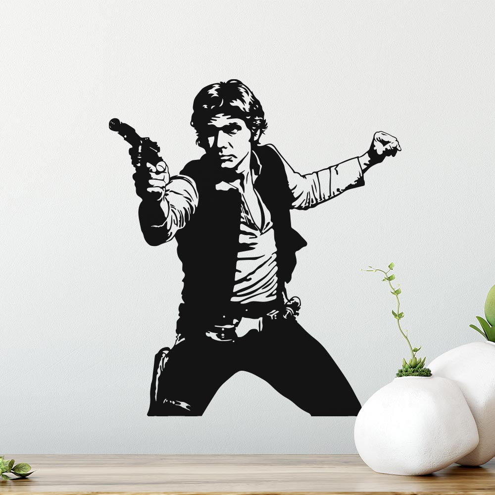 Star Wars Han Solo Wall Sticker | Apex Stickers