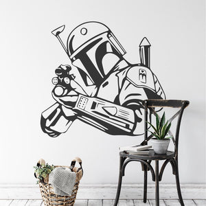 Star Wars Boba Fett Wall Sticker | Apex Stickers