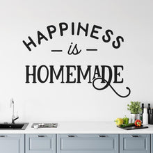 Load image into Gallery viewer, Happiness Is Homemade Wall Sticker | Apex Stickers
