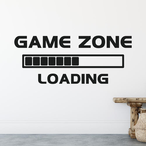 Game Zone Loading Wall Sticker | Apex Stickers