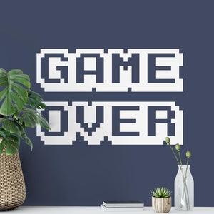 Game Over Wall Sticker | Apex Stickers