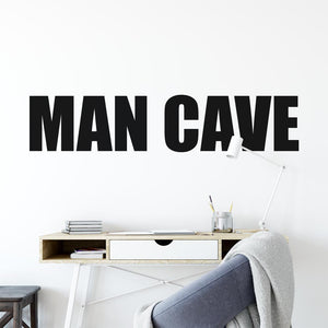 Man Cave Wall Sticker | Apex Stickers