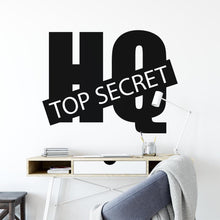 Load image into Gallery viewer, Top Secret HQ Wall Sticker | Apex Stickers
