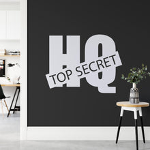 Load image into Gallery viewer, Top Secret HQ Wall Sticker | Apex Stickers
