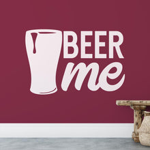Load image into Gallery viewer, Beer Me Wall Sticker | Apex Stickers
