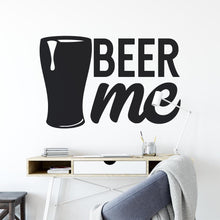 Load image into Gallery viewer, Beer Me Wall Sticker | Apex Stickers
