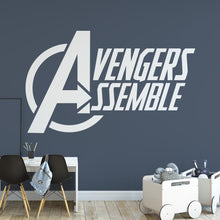 Load image into Gallery viewer, Avengers Assemble Logo Wall Sticker | Apex Stickers
